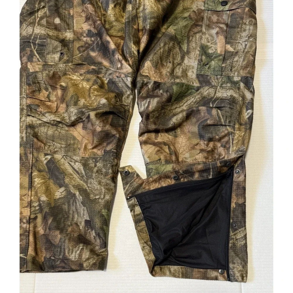 STEARNS MAD DOG GEAR -Men's Lined Advantage Camo Ripstop Hunting Pants- 2X-Large